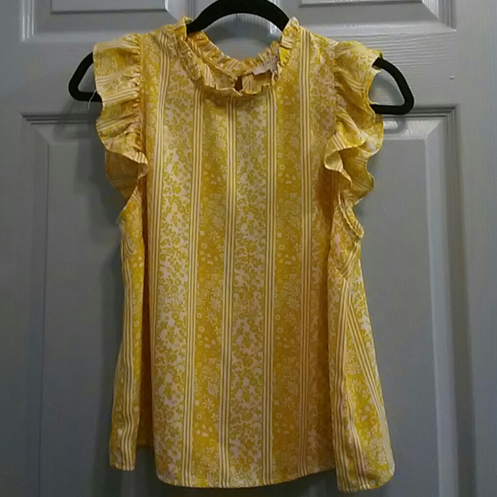 Forever 21 Butterfly Sleeve Blouse